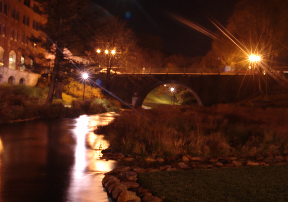 Plymouth, MA: Brewster Park by Night