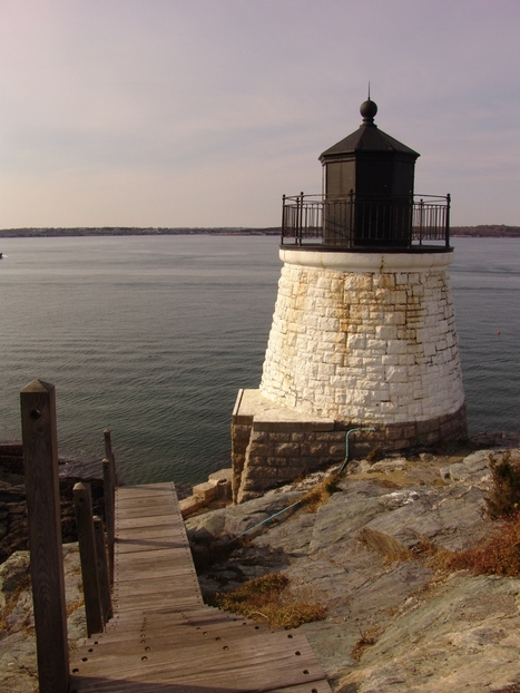 Newport, RI: Lighthouse in Newport