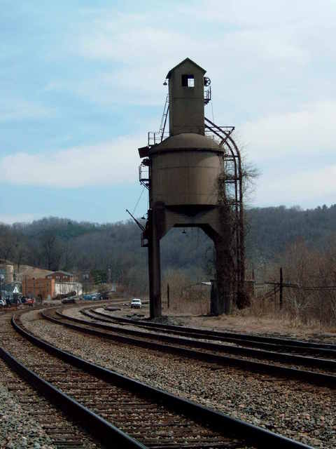Ronceverte, WV: coal loader