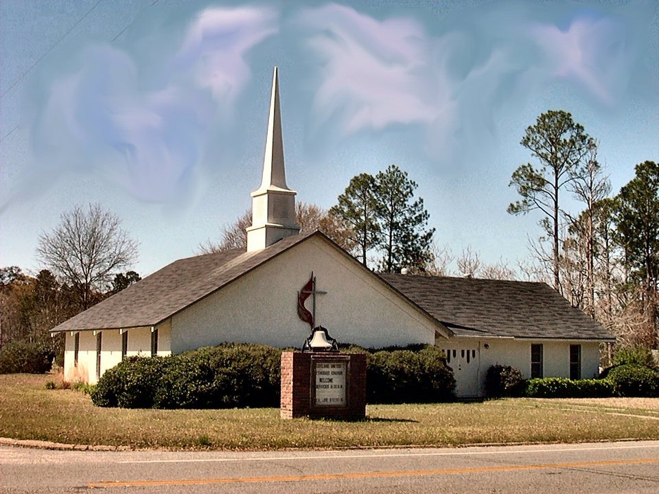 Scotland, GA Scotland Methodist Church photo, picture, image