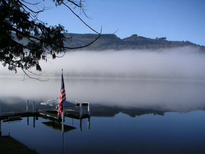 Big Lake, WA: Early Morning at Big Lake