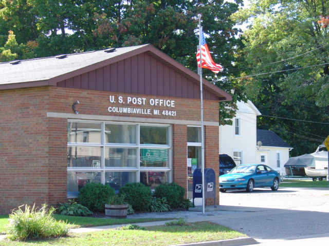 Columbiaville, MI: Columbiaville Post Office