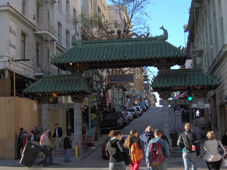 San Francisco, CA: China Town Main Gate San Francisco
