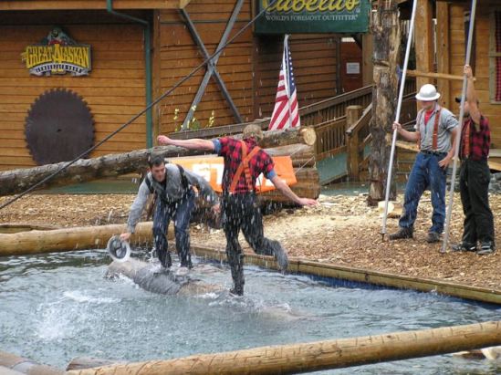 Ketchikan, AK: Lumberjack show, Ketchikan