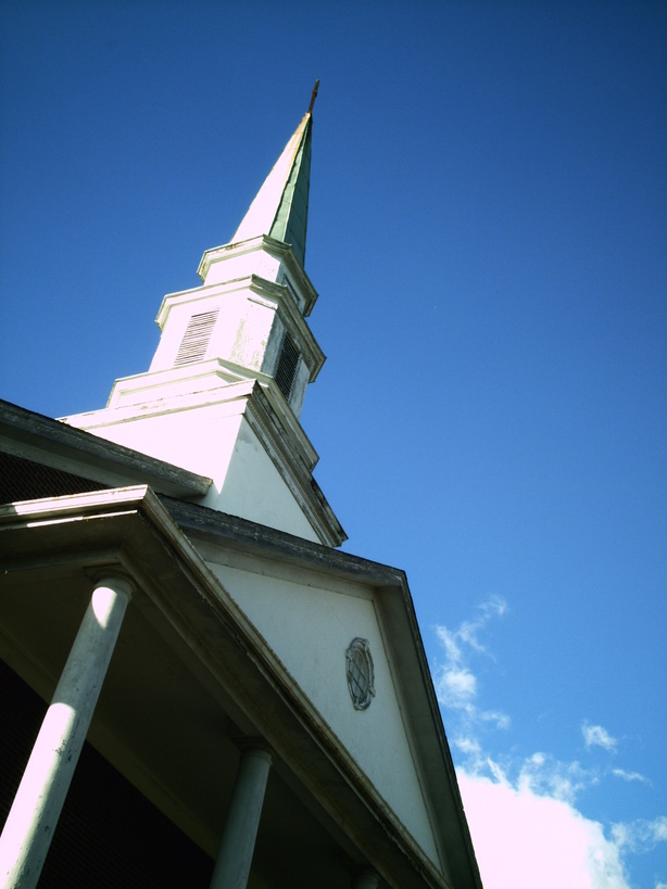 Liberty, SC: Old church on Anderson Highway