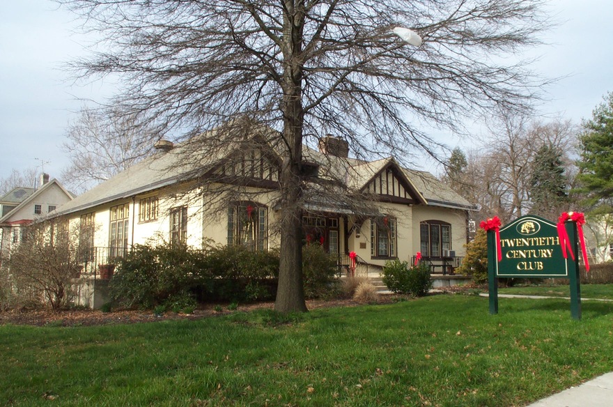 Lansdowne, PA: The 20th Century Club on Lansdowne Avenue in Lansdowne, PA