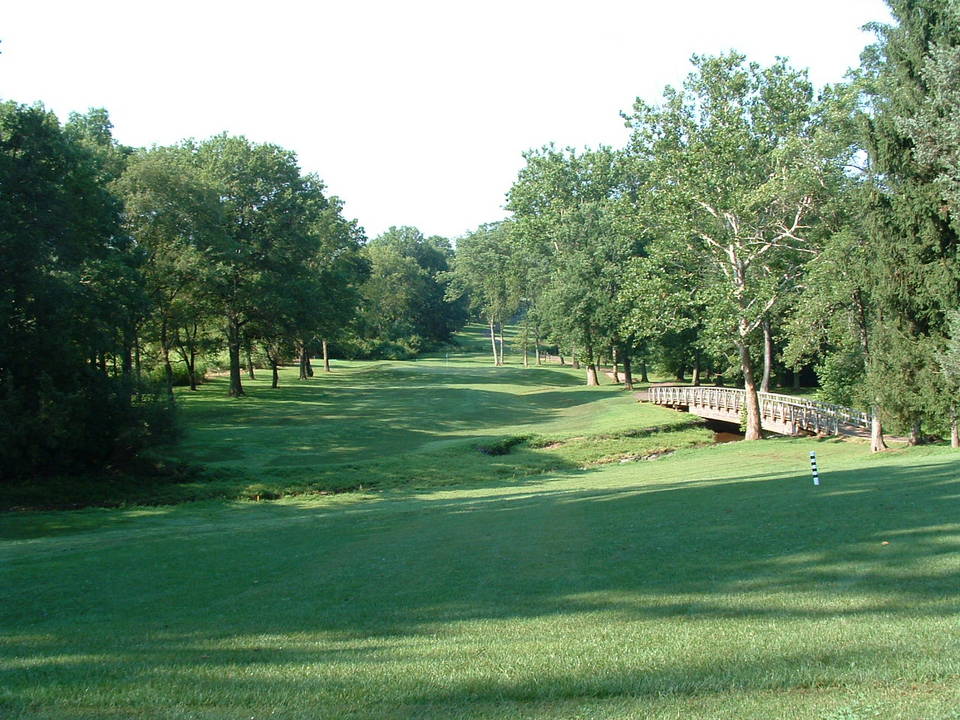 Skippack, PA: Hole 13 on Skippack Golf Course (Said to be one of the most difficult Par 4 holes in Montgomery County)