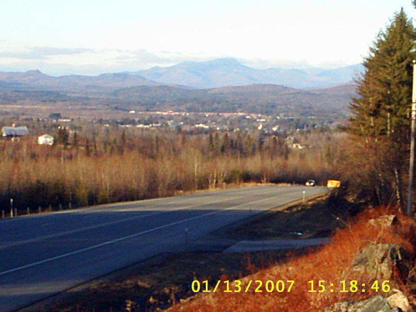 Lancaster, NH: Comming into town Via RT 2