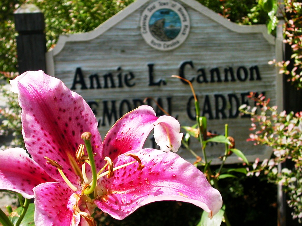 Blowing Rock, NC: Annie L. Cannon Memorial Garden in Broyhill Park