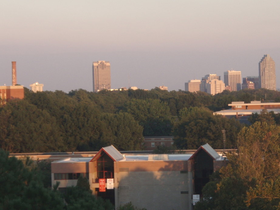 Raleigh, NC: Raleigh Skyline from NC State University