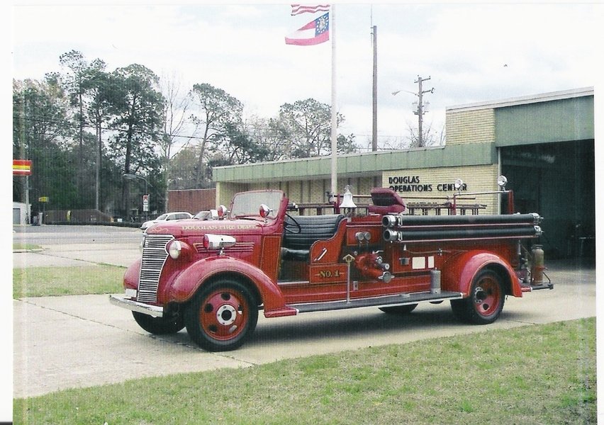 Douglas, GA: Old Fire Truck No. 1