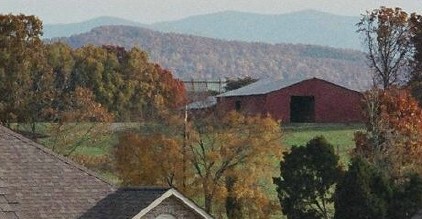 Maryville, TN: An Autumn Shot From a Hillside off 321.