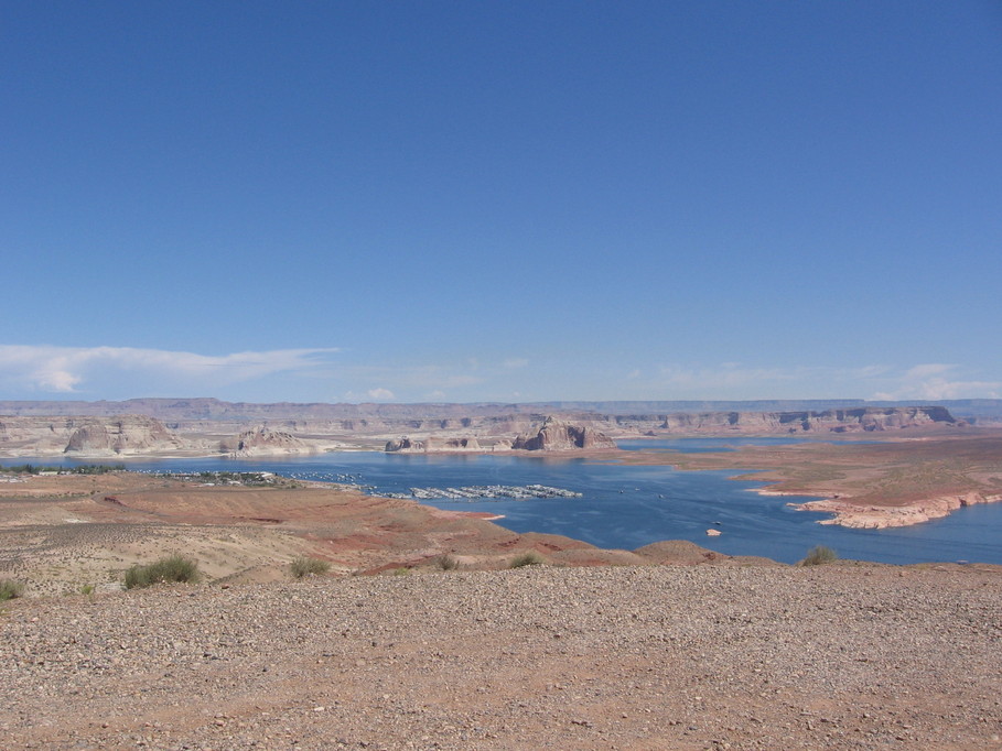Big Water, UT Looking back at Big Water photo, picture, image (Utah