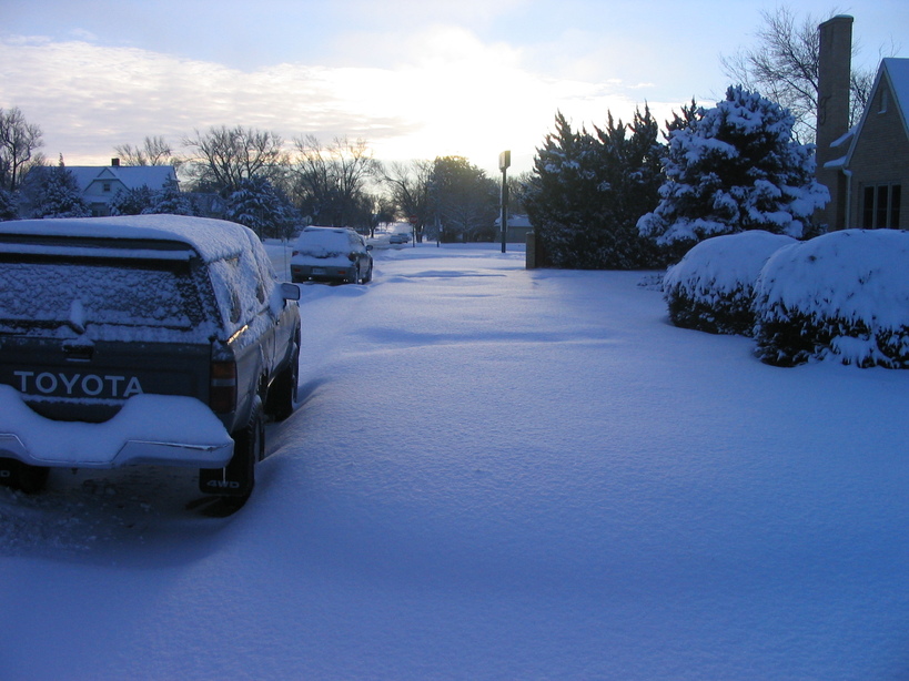 Hays, KS: January 2006 Snow