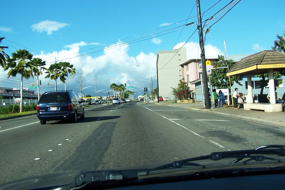 Waipahu, HI: Ferrington Highway downtown Waipahu