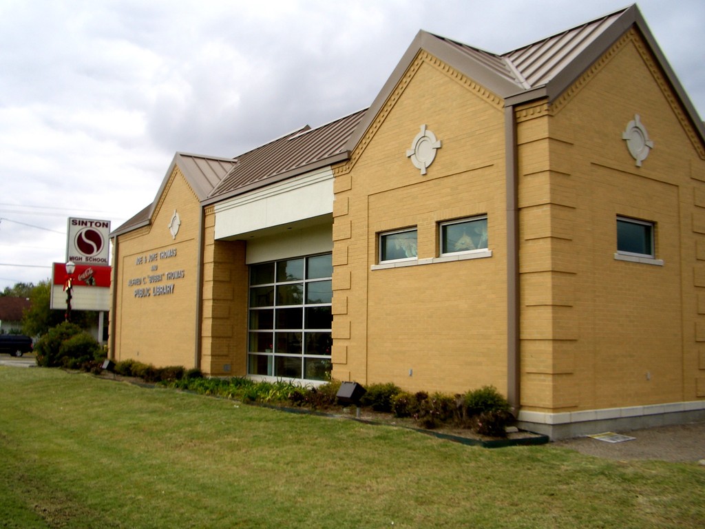 Sinton, TX: Sinton Public Library, Sinton, Texas (San Patricio County)