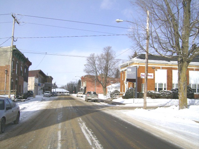 Hermon, NY: Church Street downtown Hermon