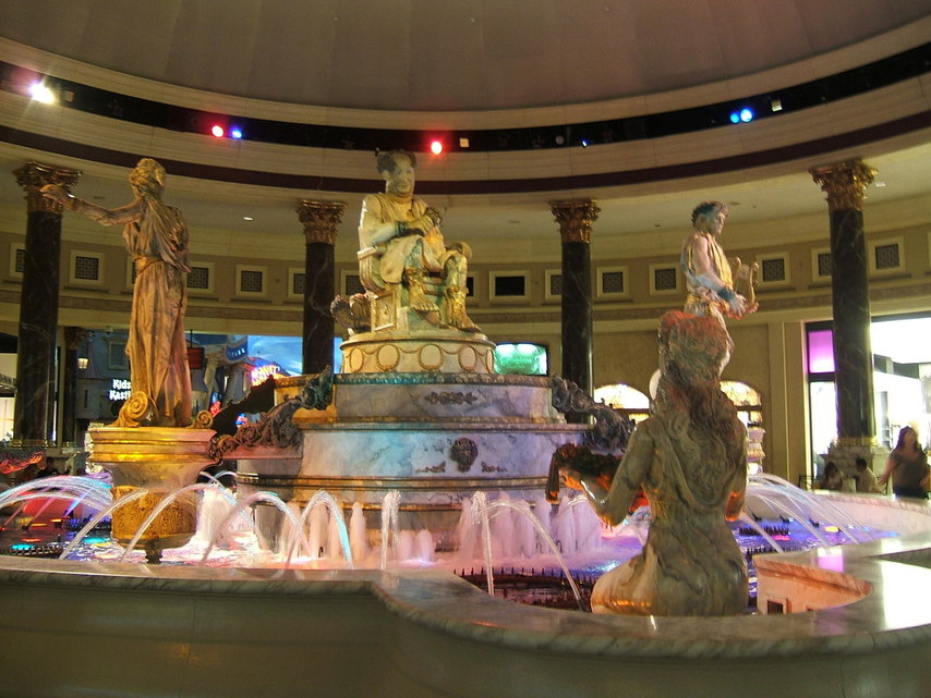 Las Vegas, NV: Inside Caesar's Palace