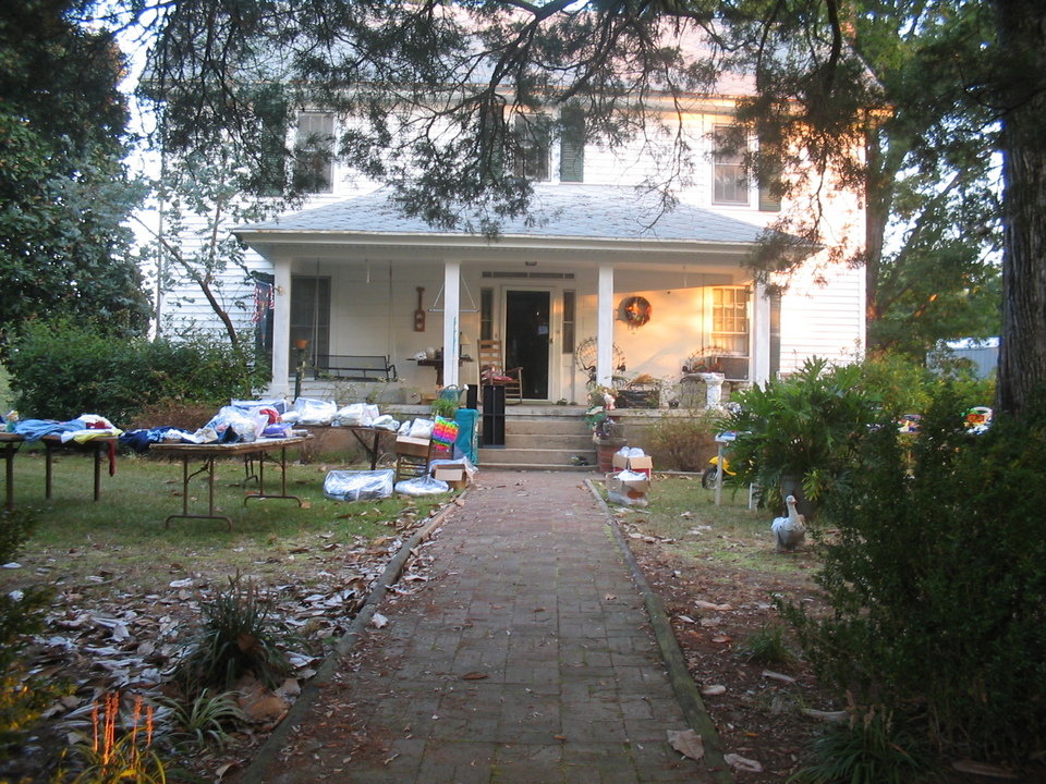 Donalds, SC: Huge indoor/outdoor moving/estate sale at the old Algary house on Smith St EXT, Donalds 2005