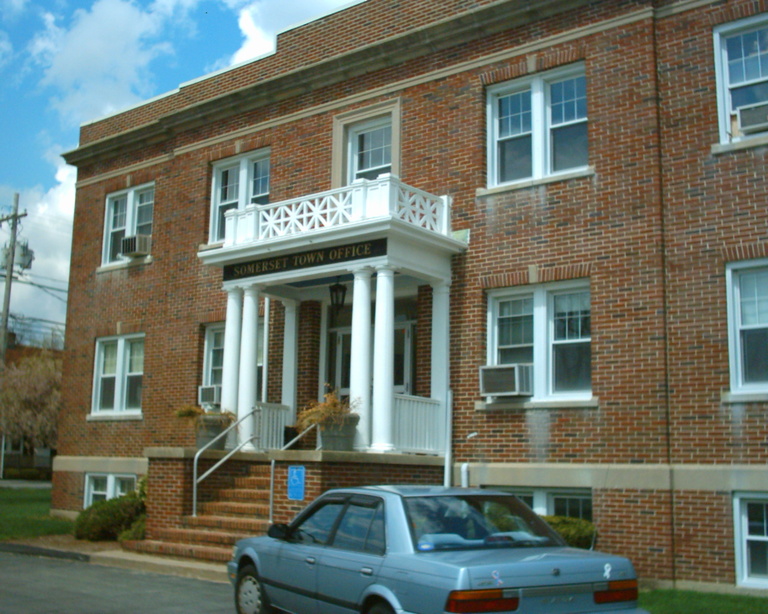 Somerset, MA Somerset town hall photo, picture, image (Massachusetts