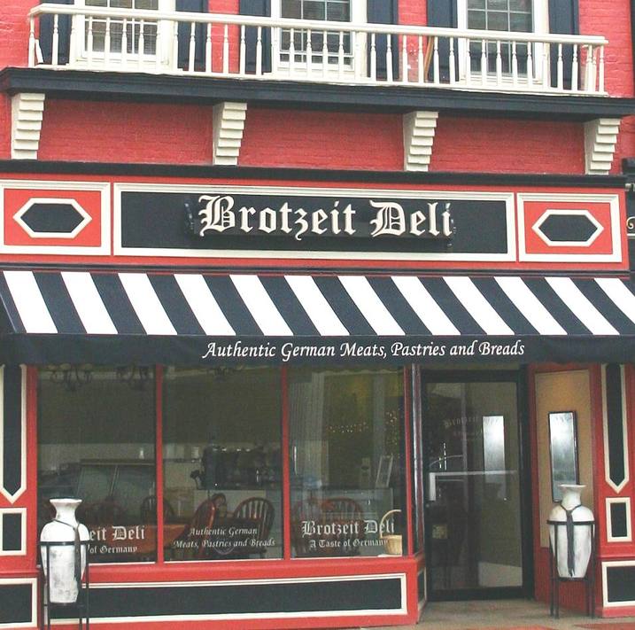 Lebanon, OH: Brotzeit Deli in historic downtown Lebanon