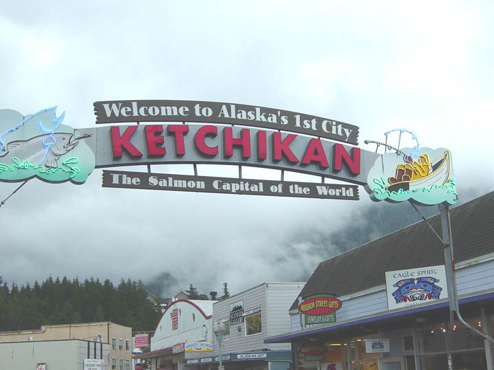 Ketchikan, AK: Welcoming Sign