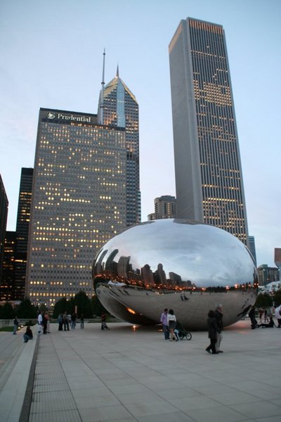 Chicago, IL: Cloud_Gate_Millenium_Park