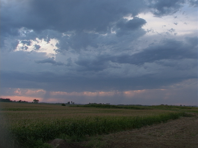 Worthing, SD: West End of Worthing - Storm Coming