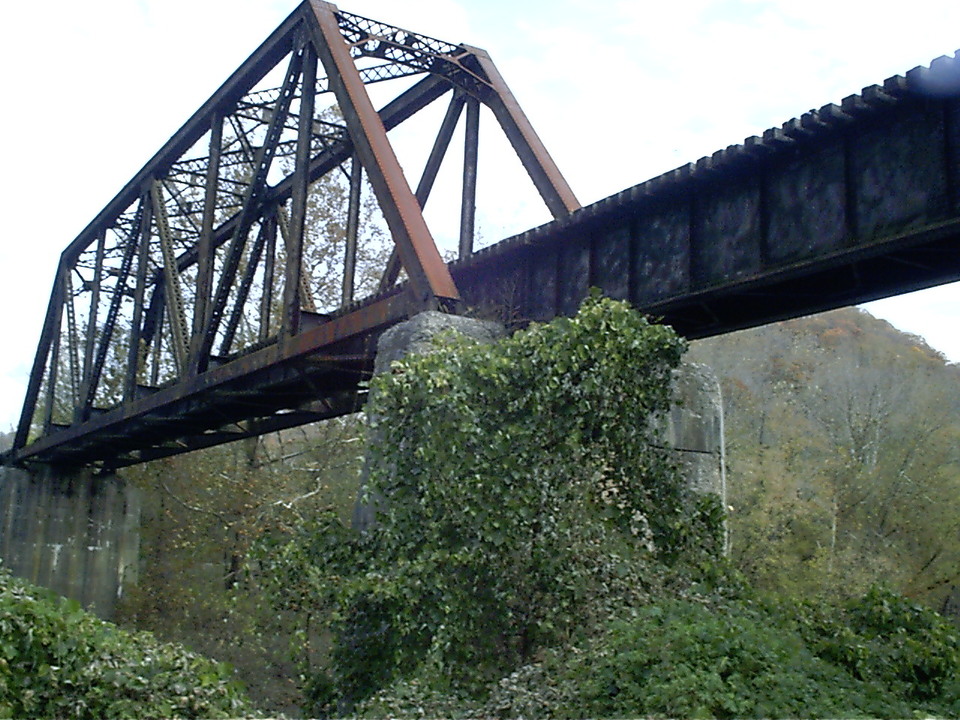 Warfield, KY: Rail Road Bridge