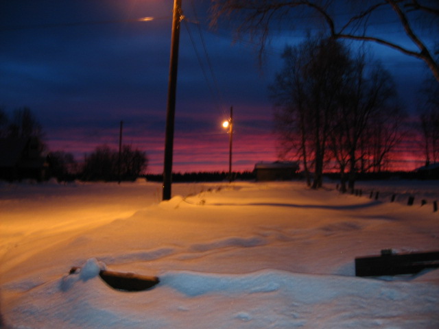 Aniak, AK : sunrise in Grayling, Alaska photo, picture, image (Alaska ...