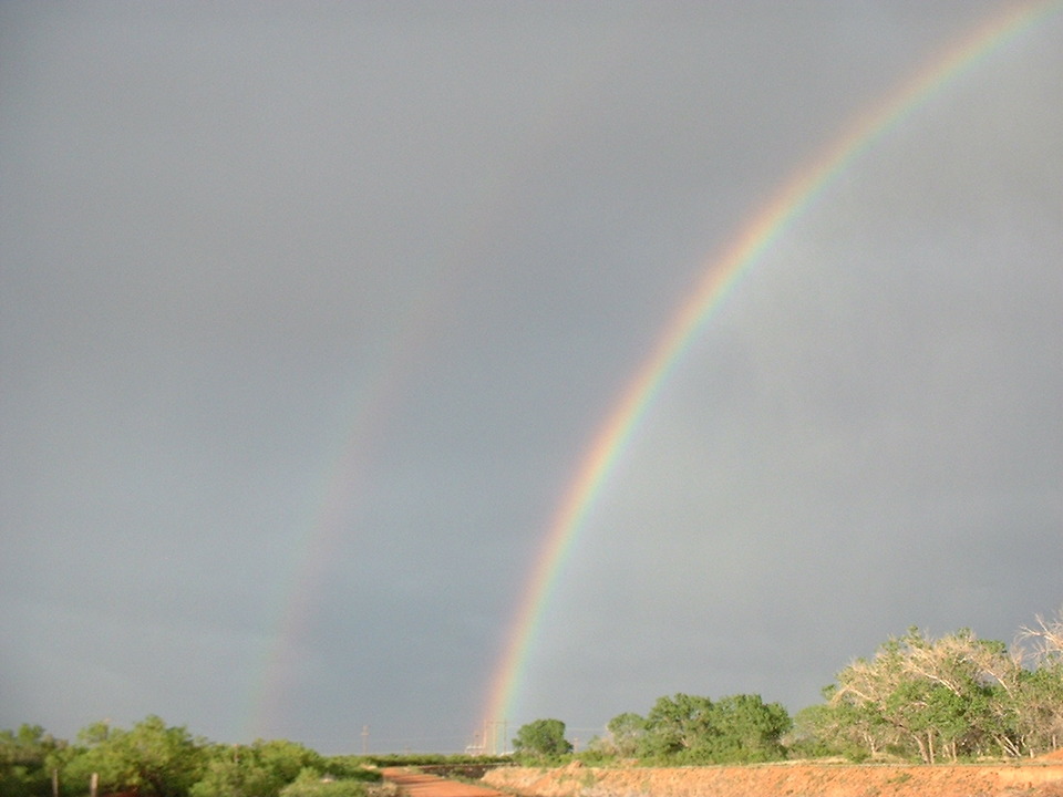 Tucumcari, NM: Rainbow Just Outside of Town