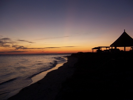 Emerald Isle, NC: Sunset on the beach