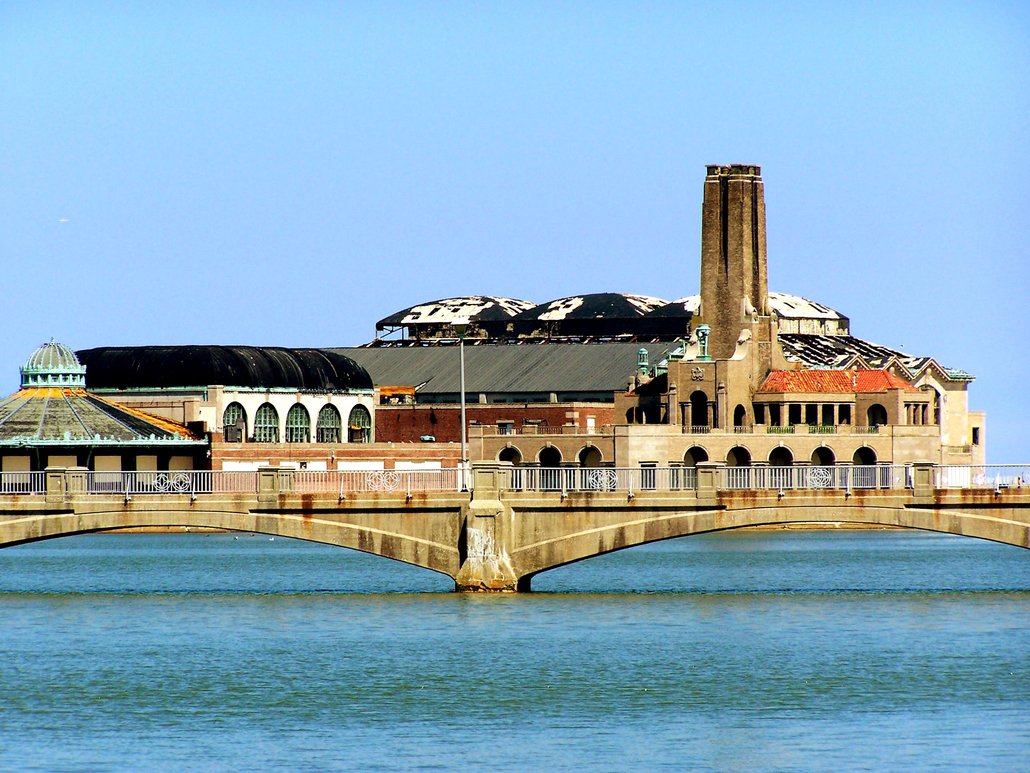 Asbury Park, NJ: A Picture of the old casino