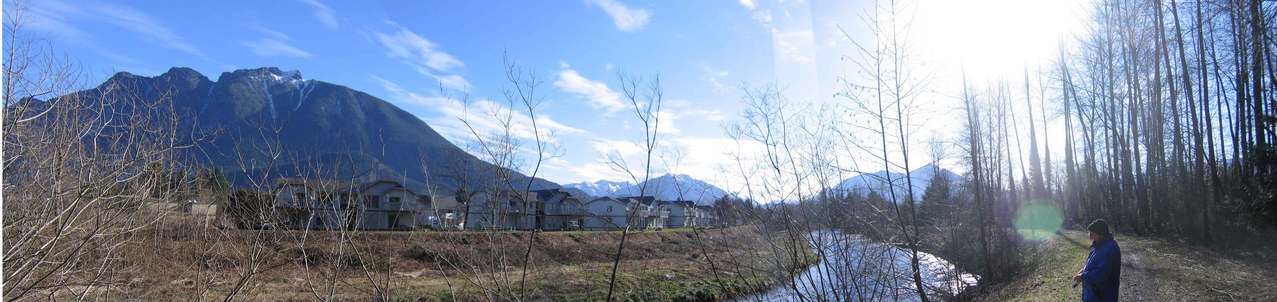 North Bend, WA: Mtn Si from South Fork of Snoqulamie river