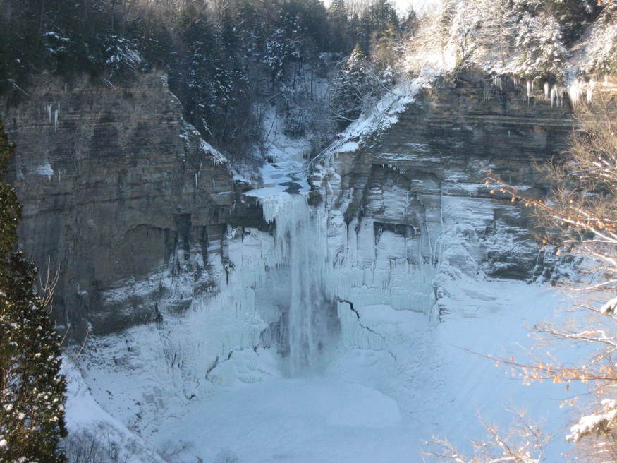 Ithaca, NY: falls in winter 2007