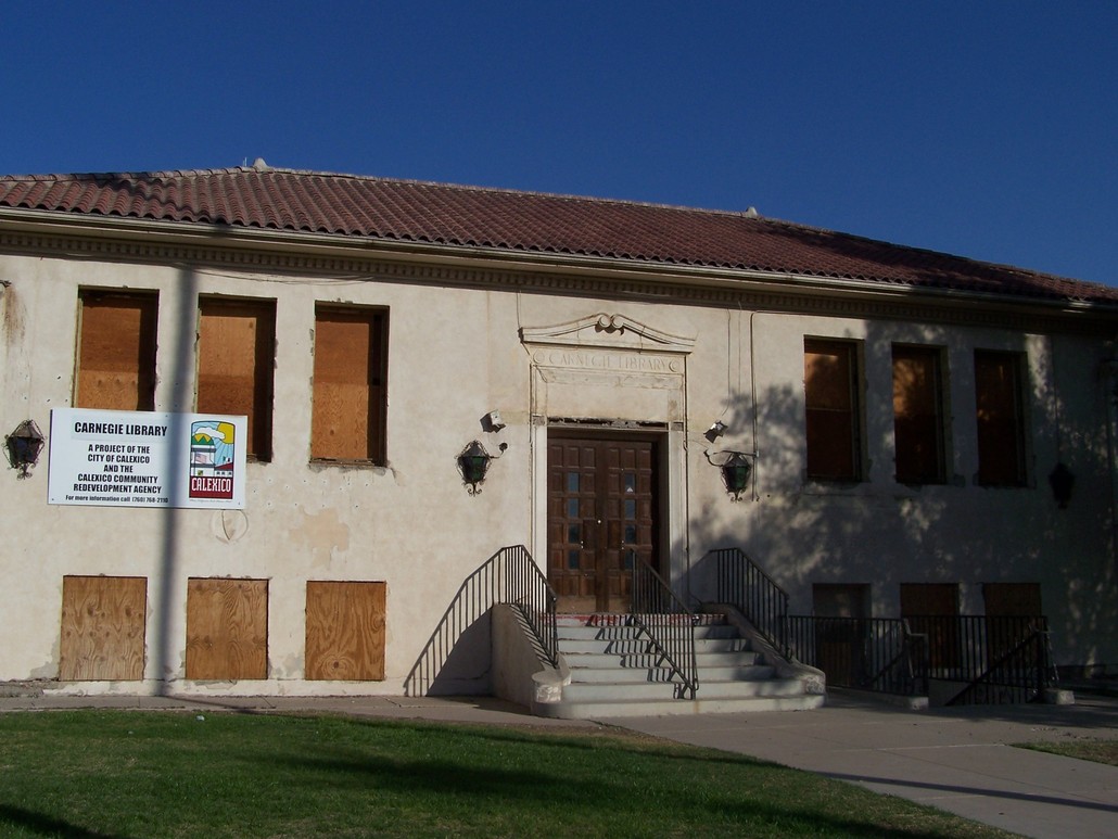 Calexico, CA: Carnegie Library in Calexico