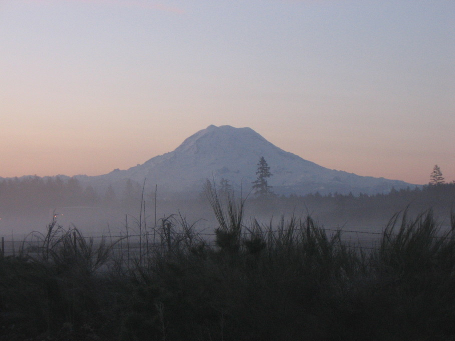 Spanaway, WA: Mt. Rainier from Spanaway