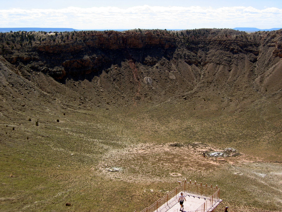 Winslow, AZ: Meteor site near Winslow