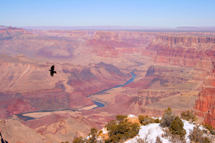 Grand Canyon Village, AZ: Grand Canyon at Desert view