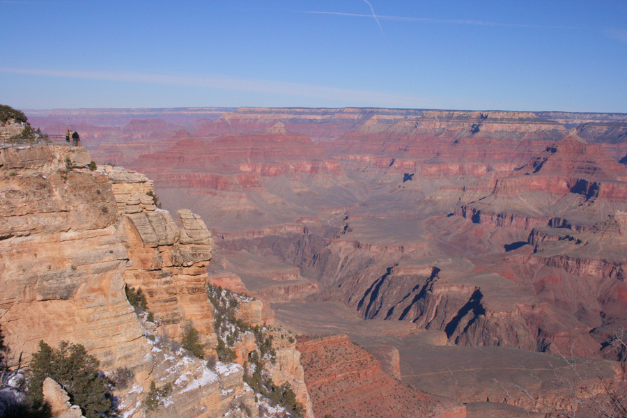 Grand Canyon Village, AZ: Grand Canyon at Mather point