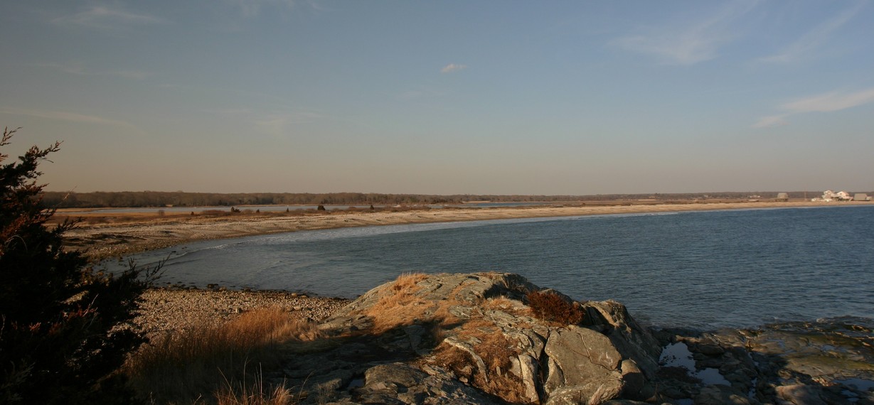 Dartmouth, MA: Panoramic of Little Beach - Dartmouth,MA