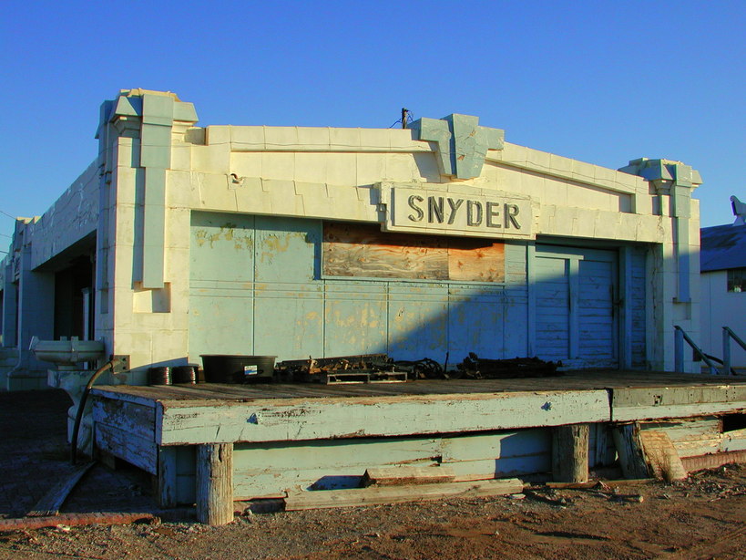 Snyder, TX: Santa FeTrain Depot