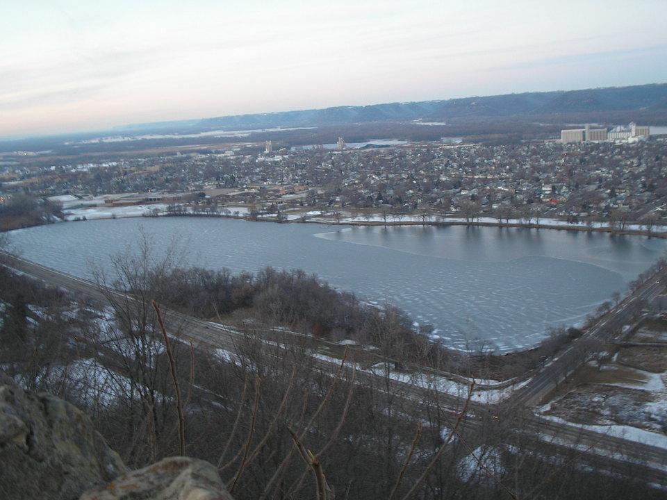 Winona, MN: view from garving heights