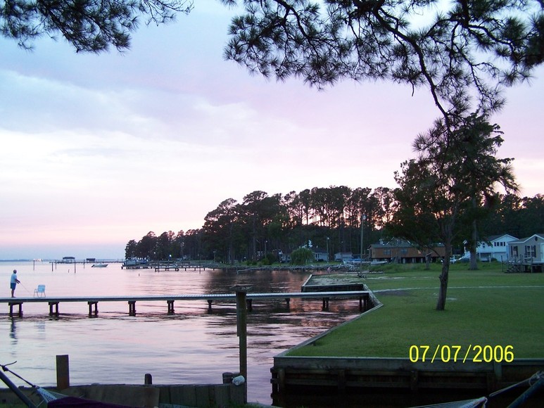 Belhaven, NC: Sunset on the Pamlico