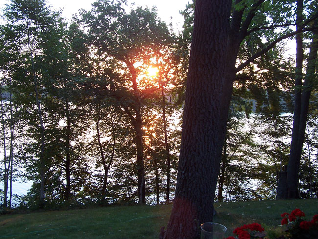 Chetek, WI: Prairie Lake as the sun rises