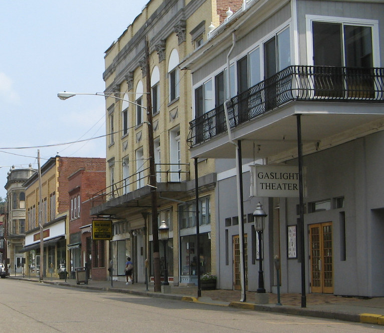 Sistersville, WV Downtown Sistersville (Wells Street) photo, picture, image (West Virginia) at
