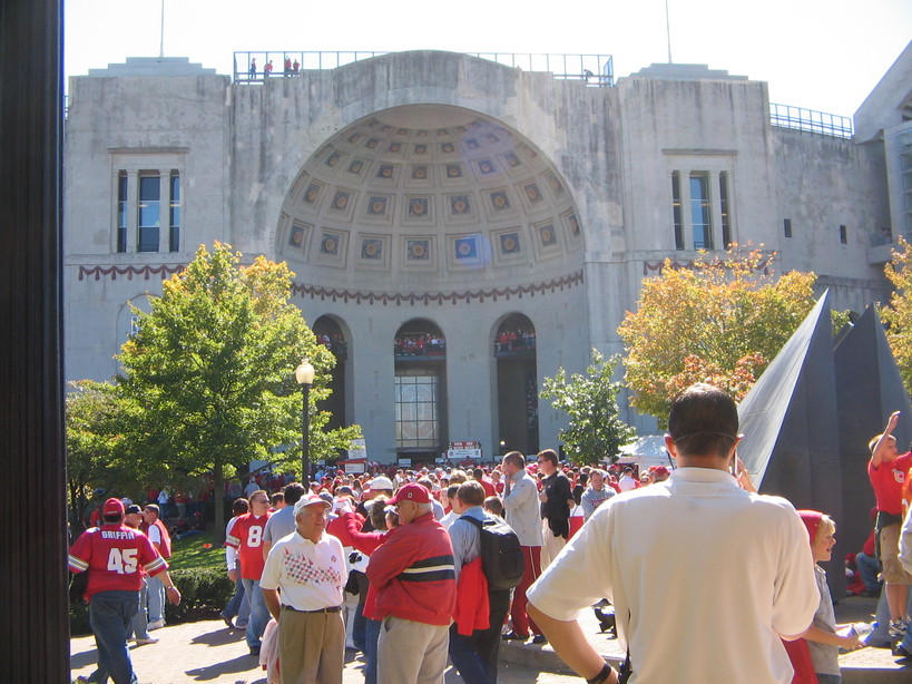 Columbus, OH Ohio Stadium, Columbus, Ohio on Game Day photo, picture