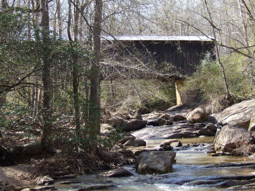 Watkinsville, GA: Elder Mill Covered Bridge