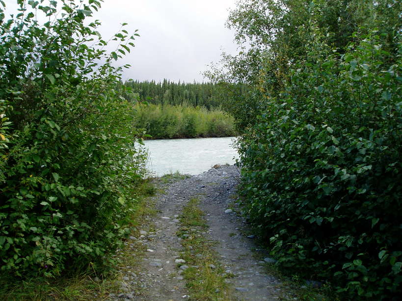 Copper Center, AK Path Behind Copper Center Lodge photo, picture