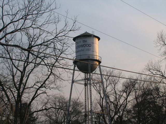 Bronwood, GA: Bronwood Water Tower